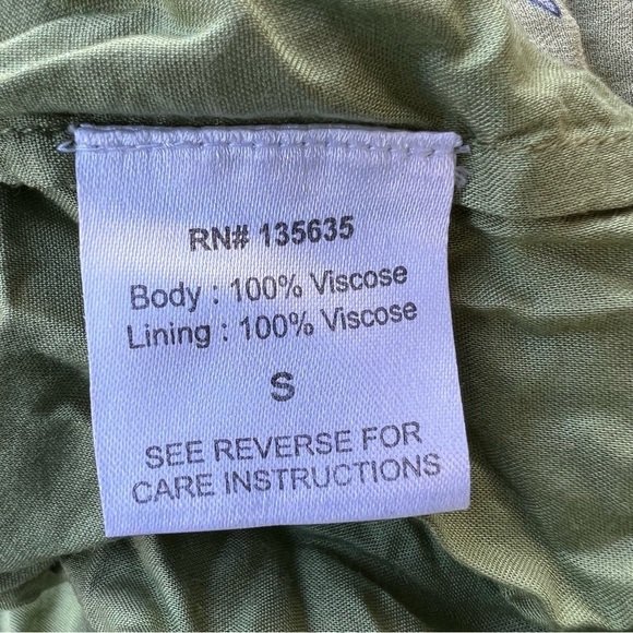 Anthropologie Williston Wrap Dress Asymmetrical Ruffled Women Size Small - Picture 9 of 10